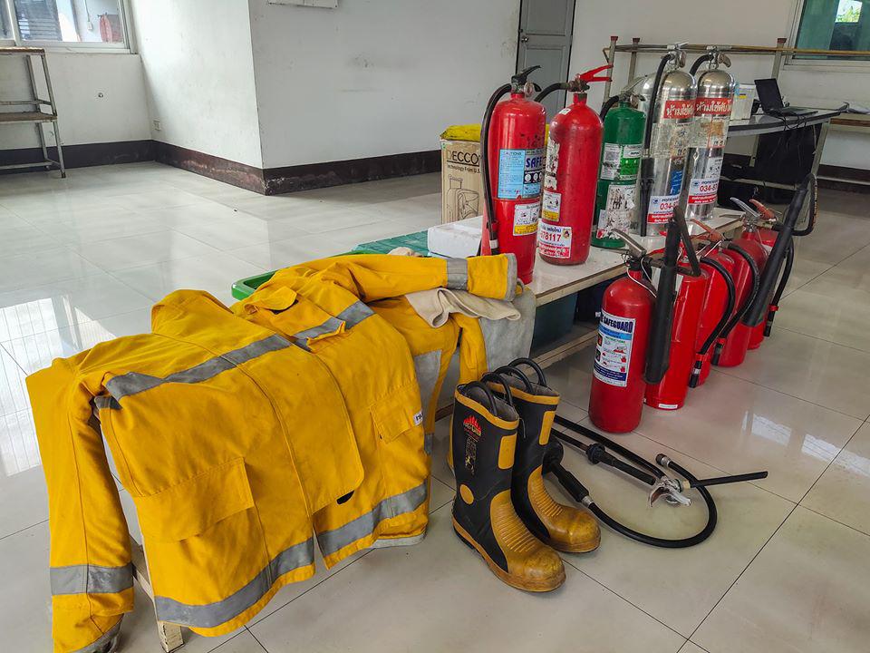 SAFETY, อบรม, ซ้อมหนีไฟ, อบรมดับเพลิงประจำปี